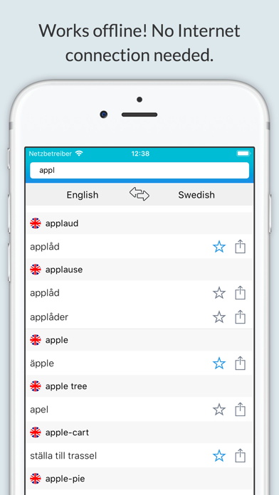 How to cancel & delete English Swedish Dictionary + from iphone & ipad 1