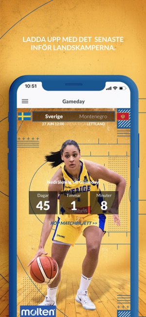 Gameday - Basketlandslaget(圖1)-速報App