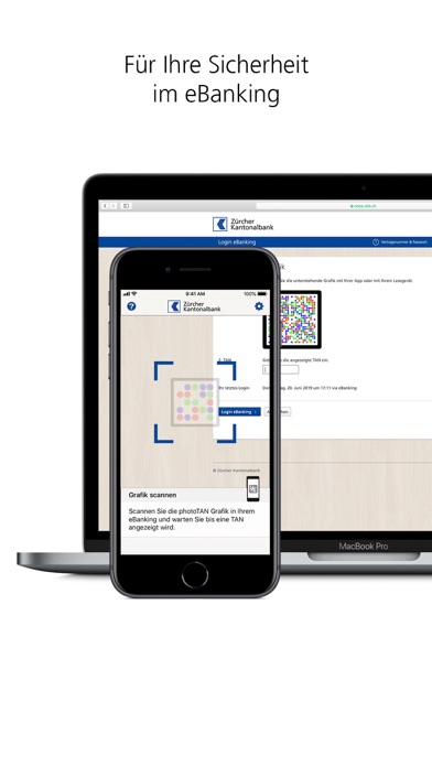 How to cancel & delete photoTAN Zürcher Kantonalbank from iphone & ipad 1