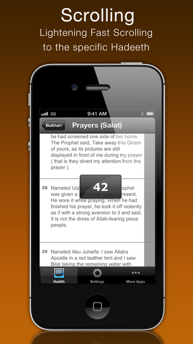 How to cancel & delete Al Bukhari (Sahih Bukhari) from iphone & ipad 3