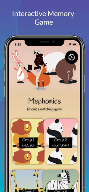 Phonics Memory Game