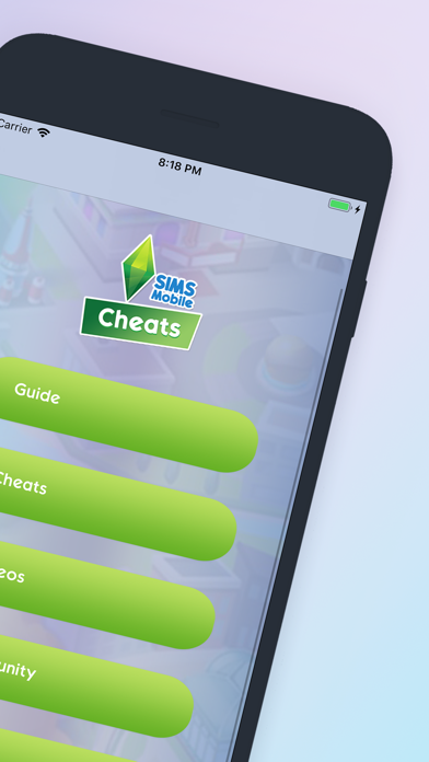 Cheats for The Sims Mobile screenshot 2