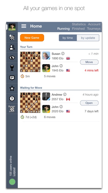 Chess Online @ shredderchess screenshot-3