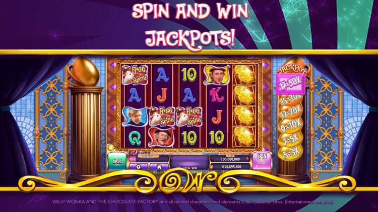 Willy Wonka Slots Vegas Casino screenshot-0