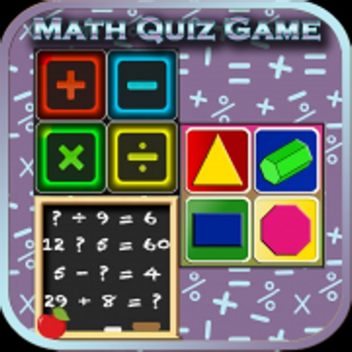 Math Quiz Games - Learn & Fun Icon
