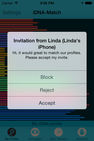 iDNA-Match - náhled