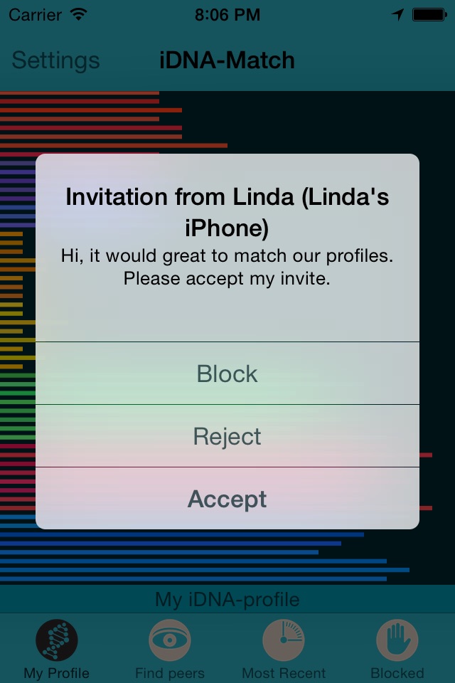 iDNA-Match screenshot 3