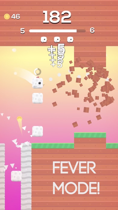 Square Bird - Flappy Chicken screenshot 3