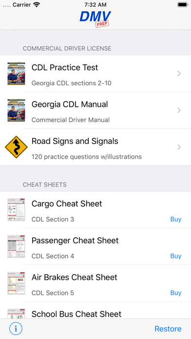 How to cancel & delete Georgia CDL Test Prep from iphone & ipad 1