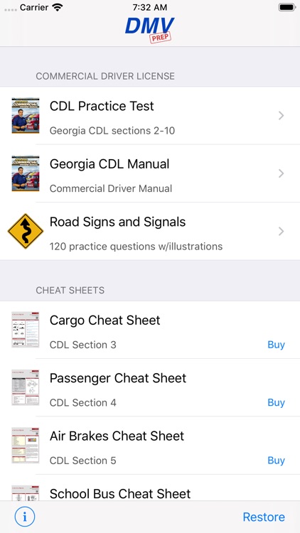Georgia CDL Test Prep