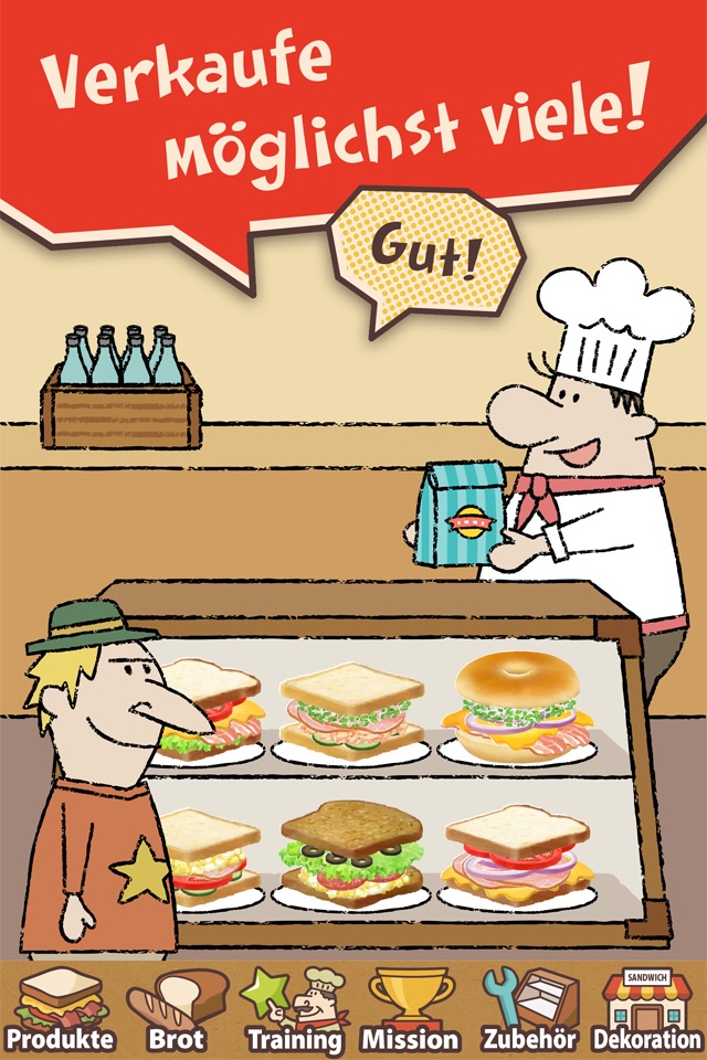 Happy Sandwich Cafe screenshot 4