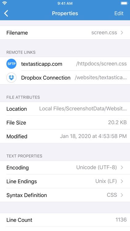 Textastic Code Editor 9 screenshot-5
