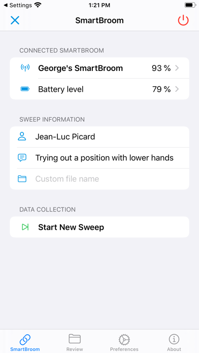 SmartBroom screenshot 2