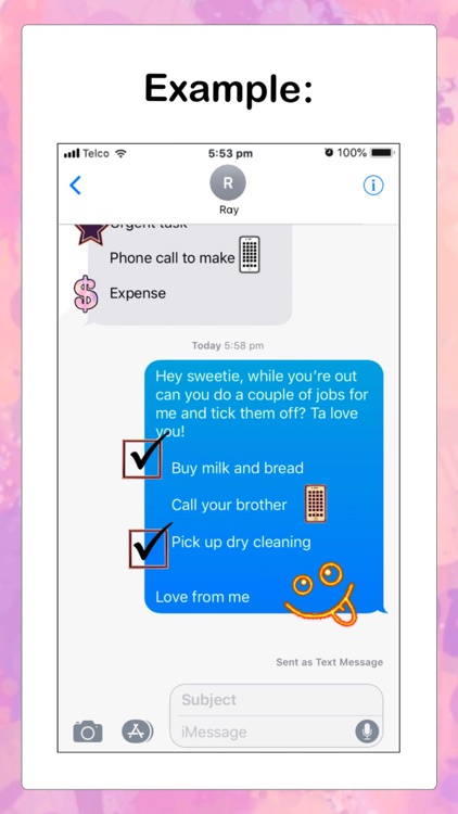 Bullet list Stickers screenshot-7