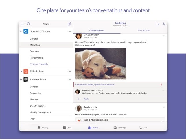 Microsoft teams for mac or os x shortcuts