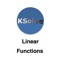 This app teaches concepts of linear functions