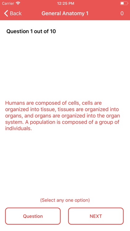 Anatomy and Physiology Quiz screenshot-5