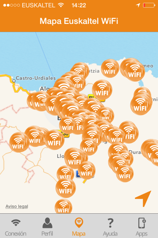 Euskaltel WiFi screenshot 3