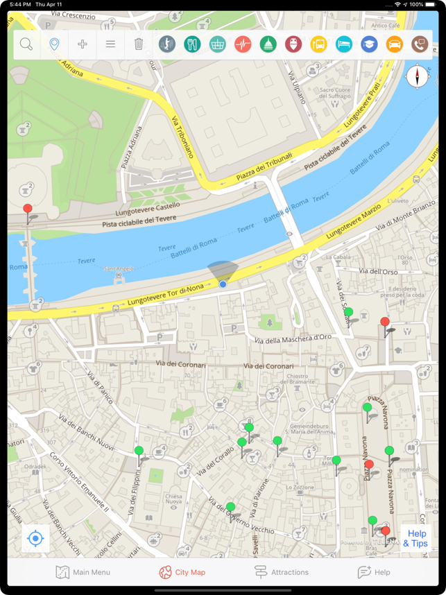 ‎Bern Map & Walks (F) Screenshot