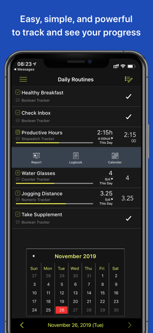 OneTracker Pro - Habit Tracker(圖2)-速報App