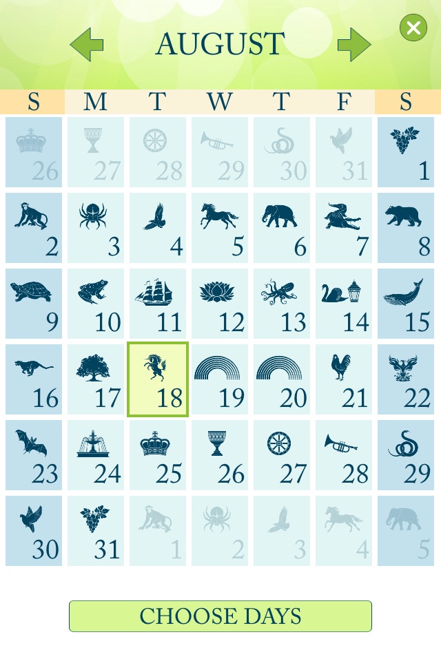 Avesta Moon Calendar 2025 screenshot 2