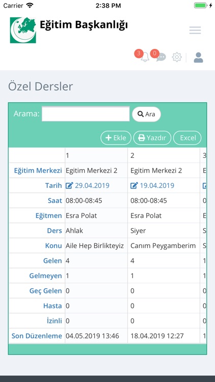 IGMG Eğitim Otomasyon Sistemi screenshot-3