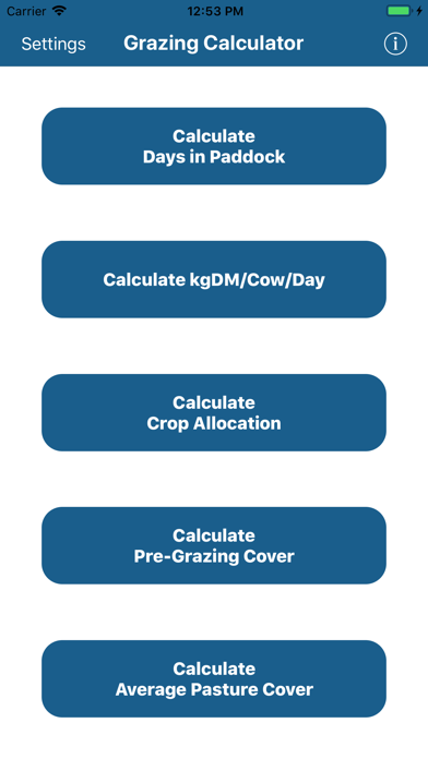 How to cancel & delete Grazing Calculator from iphone & ipad 1