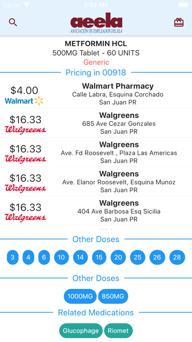 AEELA Medication Discount screenshot 3