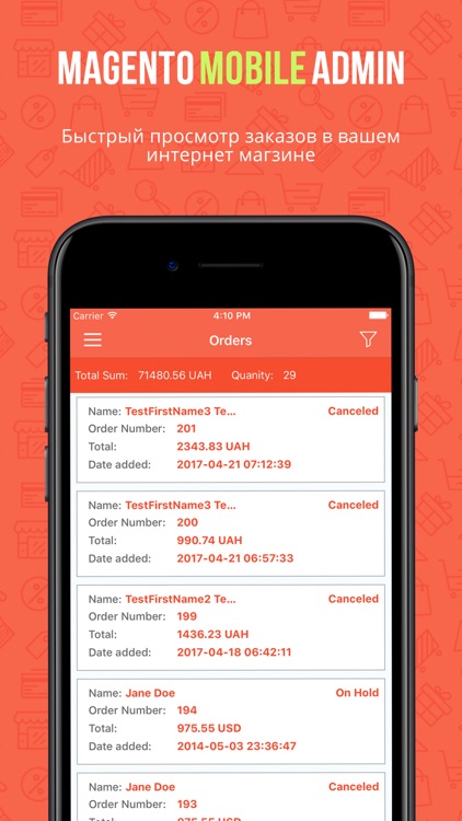 Mobile Admin For Magento screenshot-3