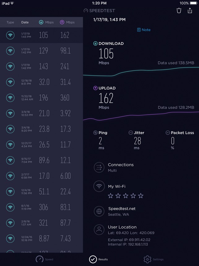 speedtest by ookla