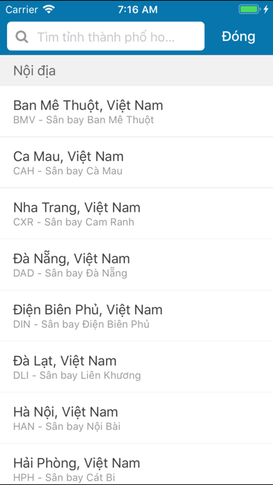 Phú Bình - Vé máy bay giá rẻ screenshot 2