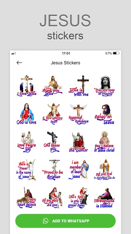 WAStickerApp - Jesus Stickers