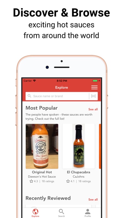 How to cancel & delete SauceBoss - Explore Hot Sauces from iphone & ipad 1