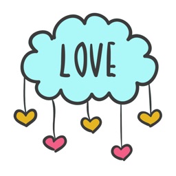 Animated Love Quotes Stickers by APPBUBBLy
