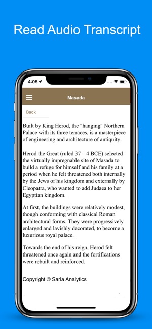 Masada Fortress Tour Guide(圖6)-速報App