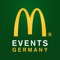 McDonald's Events Deutschland ist die interne App fuer Veranstaltungen von McDonald's Deutschland Inc