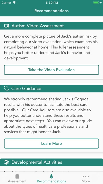 Cognoa for Child Development screenshot-5