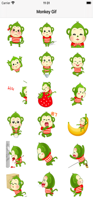 Monkey-Stickers(圖1)-速報App