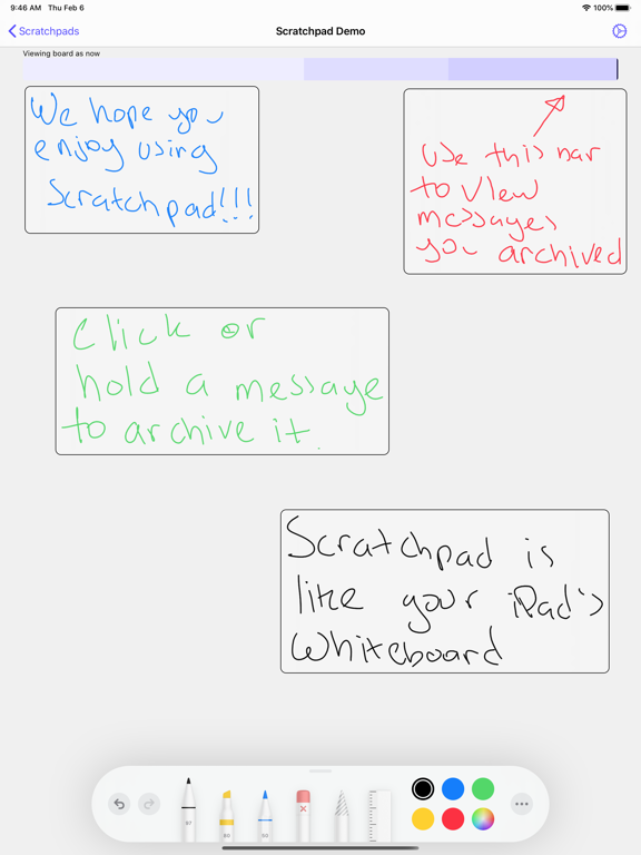 Scratchpad: Virtual Whiteboard screenshot 2