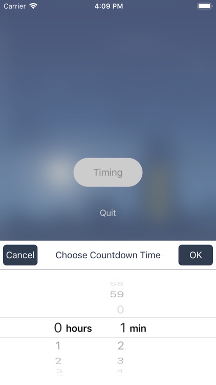 Minuterie: aide au sommeil
