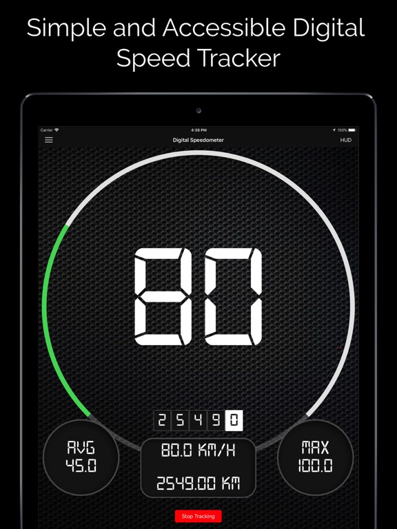 Digital Speed Tracker PRO Screenshots