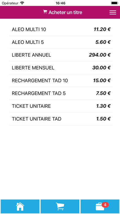 M-Ticket Aléo screenshot 2