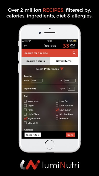 lumiNutri screenshot 4