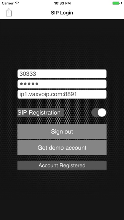 VaxPhone - SIP based softphone