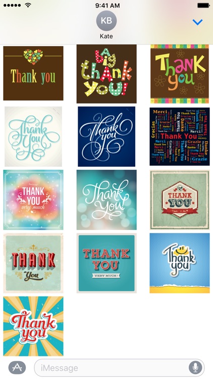 Thank You Sticker Pack screenshot-3