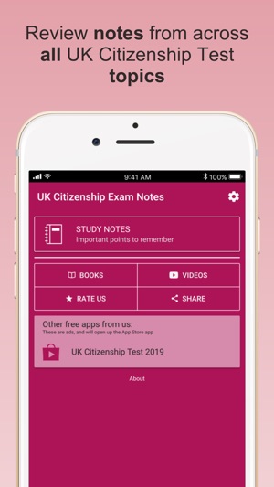 Life in the UK Exam Notes 2019(圖1)-速報App