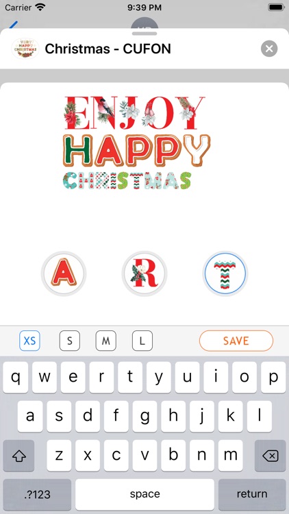 Merry Christmas - Custom Font