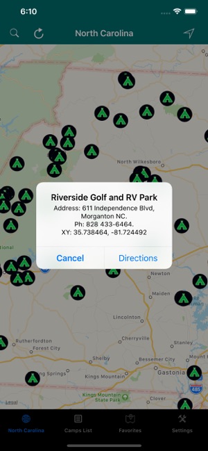 North Carolina – Camps, RV's(圖5)-速報App