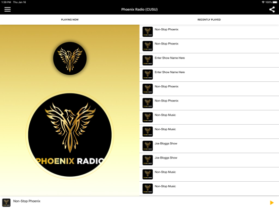 Phoenix Radio (CUSU) screenshot 4