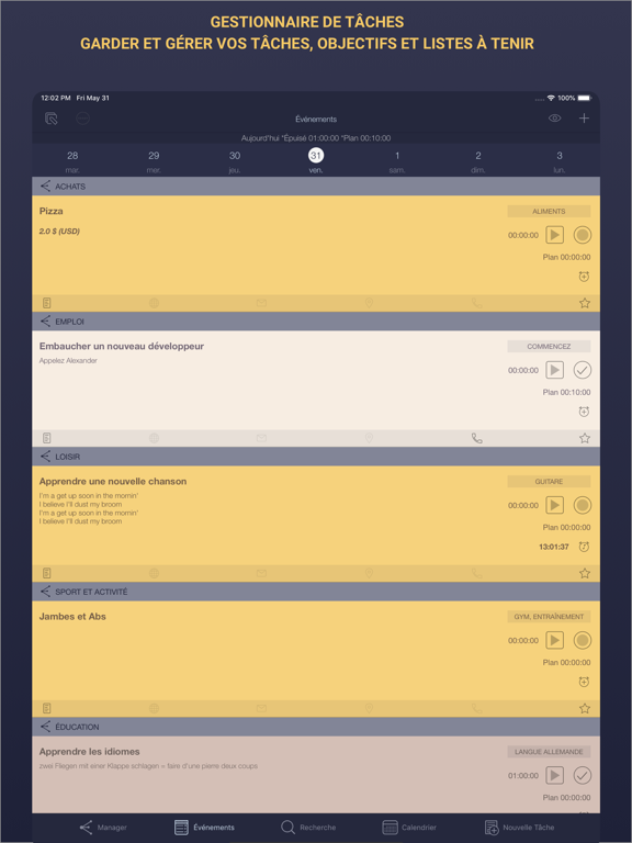 Screenshot #4 pour Taches - To Do List